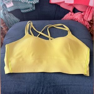 Like a Cloud Ribbed Longline Bra